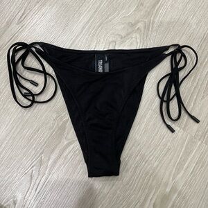 triangl swimwear ebony black bikini bottom